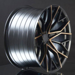 R-SERIES R15 SATIN BLACK BRONZE 9,5X19 i gruppen FLGAR / ALUMINIUMFLGAR hos Svenska Gummihuset AB (A191125H95RSR15SBB666)