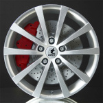 IT WHEELS ALICE SILVER 7X17 i gruppen FLGAR / ALUMINIUMFLGAR hos Svenska Gummihuset AB (A171125M70ITALICSI666)