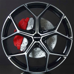 Monaco Wheels GP16 Black/Polished 8X18 i gruppen F�LGAR / ALUMINIUMF�LGAR hos Svenska Gummihuset AB (A181125H8MOGP16GBP665)