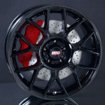 BBS XR Gloss Black 7,5X17 i gruppen F�LGAR / ALUMINIUMF�LGAR hos Svenska Gummihuset AB (A171205M75BBSXRGB82)