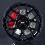 BBS XR Gloss Black 7,5X17 i gruppen F�LGAR / ALUMINIUMF�LGAR hos Svenska Gummihuset AB (A171205M75BBSXRGB82)