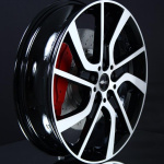 BROCK EB1 BLACK FULL POLISH 5X19 i gruppen FLGAR / ALUMINIUMFLGAR hos Svenska Gummihuset AB (A191125H50BREB1BFP666)