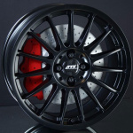 ATS STREETRALLYE BLACK 7X17 i gruppen FLGAR / ALUMINIUMFLGAR hos Svenska Gummihuset AB (A171084L70STRALBLK651)