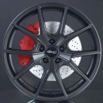 BROCK B40 SATIN BLACK MATT 9X19 i gruppen FLGAR / ALUMINIUMFLGAR hos Svenska Gummihuset AB (A191305H90BRB40SB666)