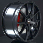 BROCK B40 SATIN BLACK MATT 9X19 i gruppen FLGAR / ALUMINIUMFLGAR hos Svenska Gummihuset AB (A191305H90BRB40SB666)