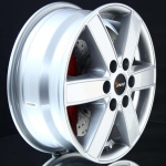 AVUS AC-V61 HYPER SILVER 6,5X16 i gruppen FLGAR / ALUMINIUMFLGAR hos Svenska Gummihuset AB (A161206H65AVV61HS745)