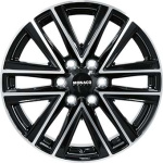MONACO WHEELS VT1 BLACK/POLISHED 6,5X16 i gruppen FLGAR / ALUMINIUMFLGAR hos Svenska Gummihuset AB (A161206H65MOWHVT1BP746)