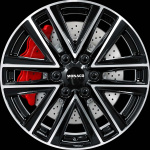 MONACO WHEELS VT1 BLACK/POLISHED 8X18 i gruppen FÄLGAR / ALUMINIUMFÄLGAR hos Svenska Gummihuset AB (A181306H80MOWHVT1BP841)