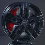 MAK STONE6 GLOSS BLACK 8X18 i gruppen FLGAR / ALUMINIUMFLGAR hos Svenska Gummihuset AB (A181306H80MAKSTOGB841)