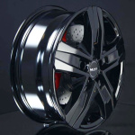 MAK STONE6 GLOSS BLACK 8X18 i gruppen FLGAR / ALUMINIUMFLGAR hos Svenska Gummihuset AB (A181306H80MAKSTOGB841)