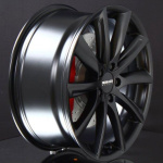 GH EDITION GP6 MATT BLACK 8X18 i gruppen FLGAR / ALUMINIUMFLGAR hos Svenska Gummihuset AB (A181145M80GP6MAB641)