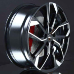 BROCK RC34 BLACK FULL POLISH 8X18 i gruppen FLGAR / ALUMINIUMFLGAR hos Svenska Gummihuset AB (A181125H80RC34BFP666)