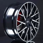 DOTZ FUJI DARK BLACK/POLISHED 7,5X18 i gruppen FLGAR / ALUMINIUMFLGAR hos Svenska Gummihuset AB (A181125H75FUJBP701)