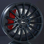 BROCK B36 SATIN BLACK MATT 8,5X19 i gruppen FLGAR / ALUMINIUMFLGAR hos Svenska Gummihuset AB (A191085H85BRB36B726)