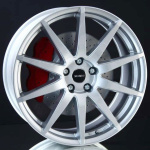 GH EDITION HOTSTUFF BIASSO BI-01 SILVER 6,5X16 i gruppen FLGAR / ALUMINIUMFLGAR hos Svenska Gummihuset AB (A161125LL65HOTSSI665)