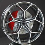 GMP ULTRIVITY MATT ANTHRACITE DIAMOND 7,5X18 i gruppen F�LGAR / ALUMINIUMF�LGAR hos Svenska Gummihuset AB (A181005H75GMPULAD571)