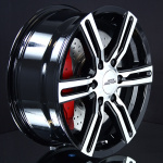 GH EDITION CARGO-6 DARK/POLISH 6,5X16 i gruppen FLGAR / ALUMINIUMFLGAR hos Svenska Gummihuset AB (A161206H65LOAD6746)