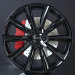 GH EDITION GP6 GLOSS BLACK 8,5X19 i gruppen FLGAR / ALUMINIUMFLGAR hos Svenska Gummihuset AB (A191125H85GP6GLB665)