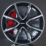 DEZENT TN DARK BLACK/POLISHED 6X16 i gruppen FLGAR / ALUMINIUMFLGAR hos Svenska Gummihuset AB (A16984M60TNDA581)