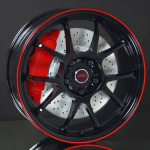 INTER ACTION PHOENIX GLOSS BLACK RED 7X17 i gruppen FLGAR / ALUMINIUMFLGAR hos Svenska Gummihuset AB (A171005M70IAPHEBR571)