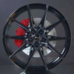BROCK B42 SHINY BLACK 9,5X20 i gruppen FLGAR / ALUMINIUMFLGAR hos Svenska Gummihuset AB (A201145H95B42SHIBLK641)