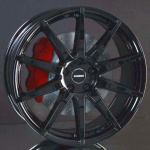 GH EDITION HOTSTUFF BIASSO BI-01 GLOSS BLACK 6,5X16 i gruppen FLGAR / ALUMINIUMFLGAR hos Svenska Gummihuset AB (A161125LL65HOTSGB665)