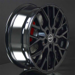 GMP BOOSTER GLOSSY BLACK 7,5X17 i gruppen FLGAR / ALUMINIUMFLGAR hos Svenska Gummihuset AB (A171185H75GMPBOOGB711)