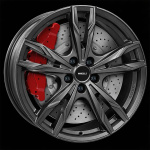 IT Wheels Gina Dull Anthracite 8X18 i gruppen F�LGAR / ALUMINIUMF�LGAR hos Svenska Gummihuset AB (A181145M8ITWGIDA601)