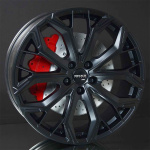 MONACO WHEELS GPC17 DULL BLACK 8X19 i gruppen FLGAR / ALUMINIUMFLGAR hos Svenska Gummihuset AB (A191125M8GPC17DB665)