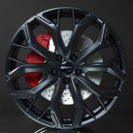 MONACO WHEELS GPC17 DULL BLACK 8X19 i gruppen FLGAR / ALUMINIUMFLGAR hos Svenska Gummihuset AB (A191125M8GPC17DB665)