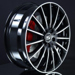 MSW 30 BLACK/POLISHED 7,5X17 i gruppen FLGAR / ALUMINIUMFLGAR hos Svenska Gummihuset AB (A171125H75MSW30GBLKFP731)