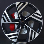 MILLE MIGLIA MME-5 BLACK/POLISHED 8X20 i gruppen F�LGAR / ALUMINIUMF�LGAR hos Svenska Gummihuset AB (A201145H80MM5BP671)