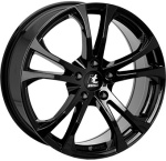 IT WHEELS MICHELLE GLOSS BLACK 7,5X17 i gruppen FLGAR / ALUMINIUMFLGAR hos Svenska Gummihuset AB (A171145M75ITMICHGB741)