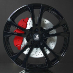 IT WHEELS MICHELLE GLOSS BLACK 5,5X14 i gruppen FLGAR / ALUMINIUMFLGAR hos Svenska Gummihuset AB (A141005M55ITMICHGB633)
