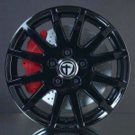 TOMASON TN1F BLACK 6,5X16 i gruppen FLGAR / ALUMINIUMFLGAR hos Svenska Gummihuset AB (A161185H65TN1FBL711)