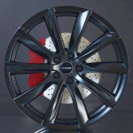 GH EDITION BOSSEN GP6 MATT BLACK 8,5X19 i gruppen FLGAR / ALUMINIUMFLGAR hos Svenska Gummihuset AB (A191145M85BOTBL731)