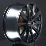 GH EDITION BOSSEN GP6 MATT BLACK 8,5X19 i gruppen FLGAR / ALUMINIUMFLGAR hos Svenska Gummihuset AB (A191145M85BOTBL731)