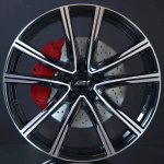 AEZ MONTREAL DARK BLACK/POLISHED 8,5X20 i gruppen FLGAR / ALUMINIUMFLGAR hos Svenska Gummihuset AB (A201125M85MONTDA571)