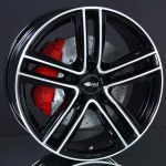 BROCK RC27 BLACK FULL POLISH 7X18 i gruppen FLGAR / ALUMINIUMFLGAR hos Svenska Gummihuset AB (A181145H70RC27BLPO561)