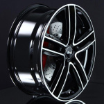 BROCK RC27 BLACK FULL POLISH 7X18 i gruppen FLGAR / ALUMINIUMFLGAR hos Svenska Gummihuset AB (A181145H70RC27BLPO561)