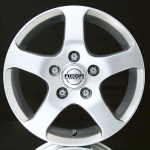 MEGA WHEELS Indus Trailer Silver 6X15 i gruppen F�LGAR / ALUMINIUMF�LGAR hos Svenska Gummihuset AB (A151125M60MEWHINS666)