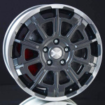 BROCK B45 HIMALAYA GREY POLISHED 7X17 i gruppen FLGAR / ALUMINIUMFLGAR hos Svenska Gummihuset AB (A171125H75BRB45HGP666)