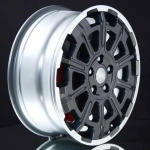 BROCK B45 HIMALAYA GREY POLISHED 7X17 i gruppen FLGAR / ALUMINIUMFLGAR hos Svenska Gummihuset AB (A171125H75BRB45HGP666)