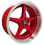 GH EDITION JB 18 CANDYRED 8,5X18 i gruppen FLGAR / ALUMINIUMFLGAR hos Svenska Gummihuset AB (A181085L85GHJB18CR651)