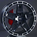 MAK TREK DARK BLACK/POLISHED LIP 9X20 i gruppen FLGAR / ALUMINIUMFLGAR hos Svenska Gummihuset AB (A201125L90MAKTRBP665)
