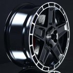 MAK TREK DARK BLACK/POLISHED LIP 9X20 i gruppen FLGAR / ALUMINIUMFLGAR hos Svenska Gummihuset AB (A201125L90MAKTRBP665)