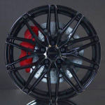 MONACO WHEELS FF4 GLOSS BLACK 8X18 i gruppen FLGAR / ALUMINIUMFLGAR hos Svenska Gummihuset AB (A181125H80FF4GB665)