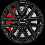 MONACO WHEELS VT1 Gloss Black 6,5X16 i gruppen FÄLGAR / ALUMINIUMFÄLGAR hos Svenska Gummihuset AB (A161206H65MOWHVT1GB746)