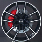 Ats Force diamond-black frontpolished 8,5X19 i gruppen F�LGAR / ALUMINIUMF�LGAR hos Svenska Gummihuset AB (A191125HM85ATFORBP666)