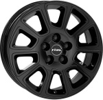 RIAL TRANSPORTER 2 GLOSS BLACK 7X17 i gruppen FLGAR / ALUMINIUMFLGAR hos Svenska Gummihuset AB (A171185H70RITRA2GB711)